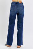 Judy Blue Full Size High Waist Tummy Control Straight Jeans - Rosa Apparel