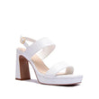 KRISHA-04X Elegant Strap Buckled 4 Heel Sandal - Rosa Apparel