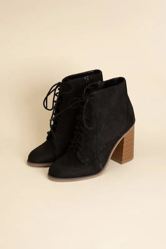 Kidman Lace Up Boots - Rosa Apparel