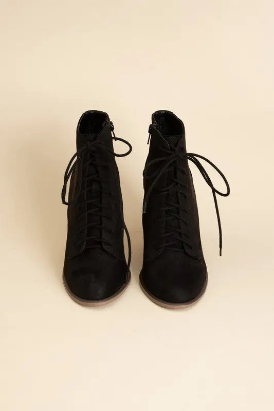 Kidman Lace Up Boots - Rosa Apparel