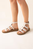 LEDELL-S Casual Gladiator Summer Ankle Straps Sandals - Rosa Apparel