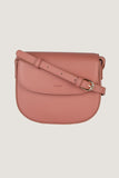 Lilou Crossbody Textured PU Vegan Leather Mini Bag - Rosa Apparel