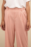 Lilou Waffle Trouser Knit Fabric Formal Pants - Rosa Apparel