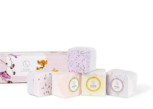 Lizush Amazing Natural Vegan Shower Steamers Gift Set - Rosa Apparel