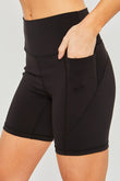 Love Tree Activewear Leggings Bike Shorts Seam Detail - Rosa Apparel