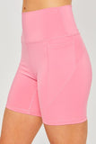 Love Tree Activewear Leggings Bike Shorts Seam Detail - Rosa Apparel