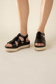 MCLEAN-S Espadrille Gladiator Summer Sandals - Rosa Apparel