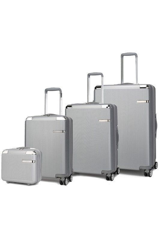 MKF Collection Tulum 4-piece luggage set by Mia K - Rosa Apparel