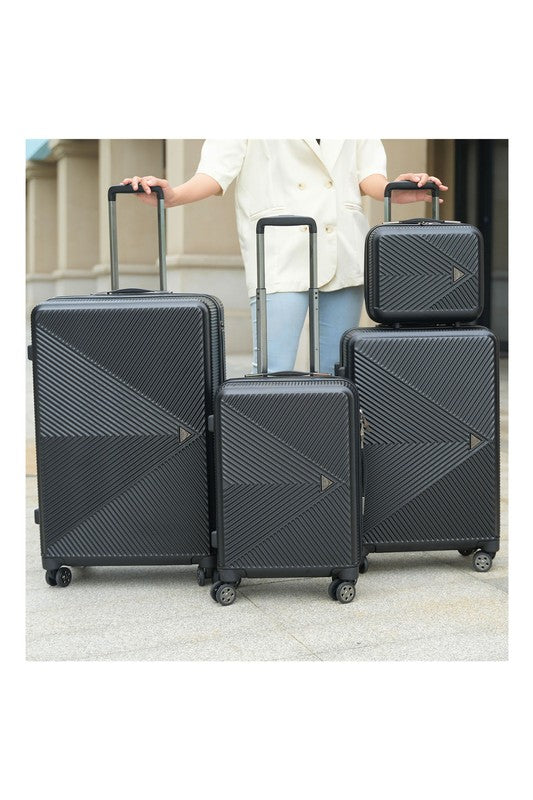 MKF Felicity Luggage Set by Mia K- 4-piece set - Rosa Apparel