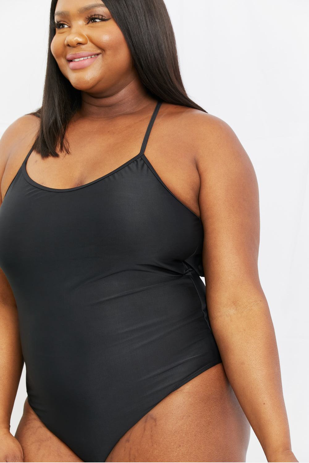 Marina West Swim High Tide One-Piece in Black - Rosa Apparel