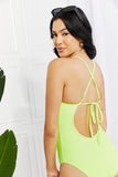 Marina West Swim High Tide One-Piece in Lemon-Lime - Rosa Apparel