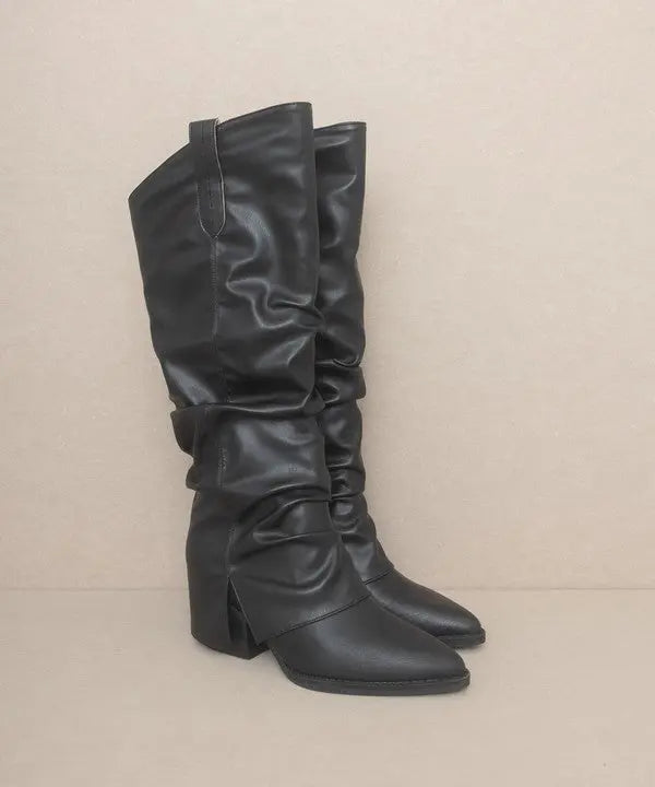 OASIS SOCIETY Thea - Botas vaqueras con abertura plegable