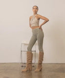 OASIS SOCIETY Thea - Fold Over Slit Jean Boots - Rosa Apparel