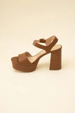 OPTIONS-S Ankle Strap Heels - Rosa Apparel