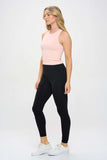 OTOS Active High Waisted Leggings Air Lift Firm Sculpt Pants - Rosa Apparel