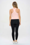 OTOS Active High Waisted Leggings Air Lift Firm Sculpt Pants - Rosa Apparel