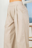 Orange Farm Cotton Wide Leg Pants with Side Pockets - Rosa Apparel