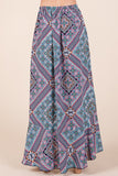 Orange Farm Tribal Print Skirt Set - Rosa Apparel