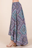 Orange Farm Tribal Print Skirt Set - Rosa Apparel