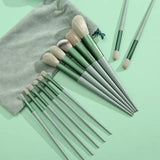 13Pcs Soft Fluffy Makeup Brushes Set - Rosa Apparel