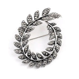 Retro Zinc Alloy Brooch - Rosa Apparel