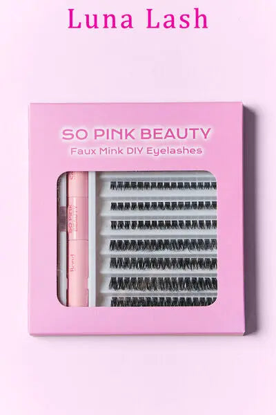 Paquete múltiple de pestañas de visón sintético de SO PINK BEAUTY