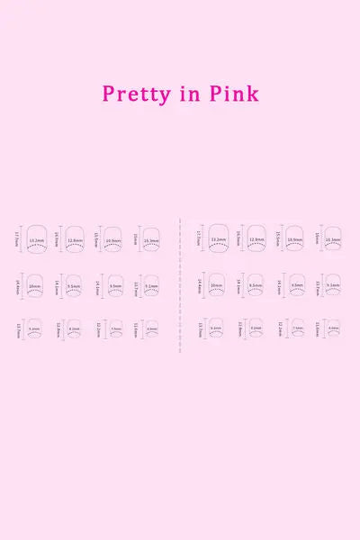 SO PINK BEAUTY Press On Nails 2 Packs