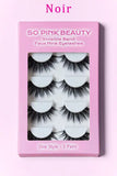 SO PINK BEAUTY Faux Mink Eyelashes 5 Pairs - Rosa Apparel