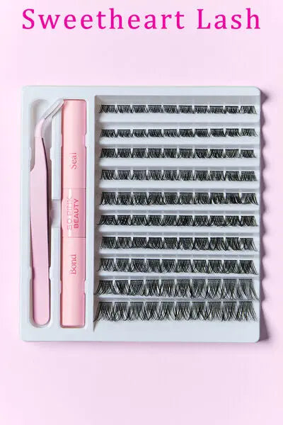 SO PINK BEAUTY Faux Mink Eyelashes Cluster Multipack - Rosa Apparel