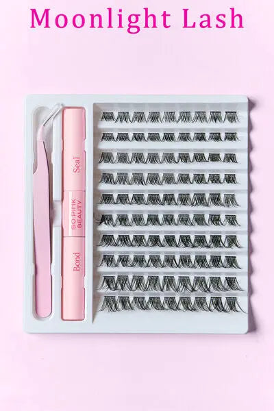 SO PINK BEAUTY Faux Mink Eyelashes Cluster Multipack - Rosa Apparel