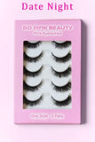 SO PINK BEAUTY Mink Eyelashes 5 Pairs - Rosa Apparel