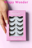 SO PINK BEAUTY Mink Eyelashes Variety Pack 5 Pairs - Rosa Apparel