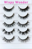 SO PINK BEAUTY Mink Eyelashes Variety Pack 5 Pairs - Rosa Apparel