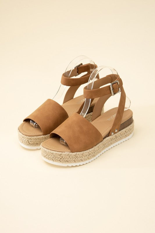 TOPIC-S Espadrille Ankle Strap Summer Sandals - Rosa Apparel