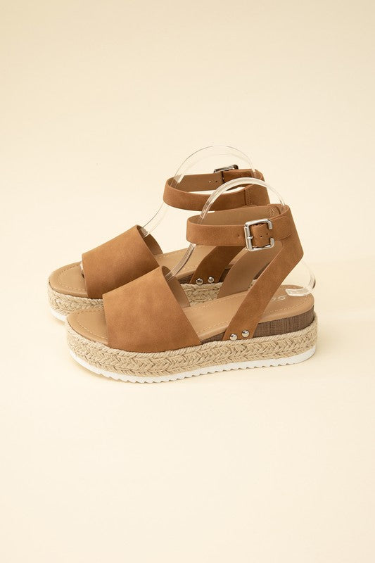 TOPIC-S Espadrille Ankle Strap Summer Sandals - Rosa Apparel