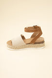 TOPIC-S Espadrille Ankle Strap Summer Sandals - Rosa Apparel