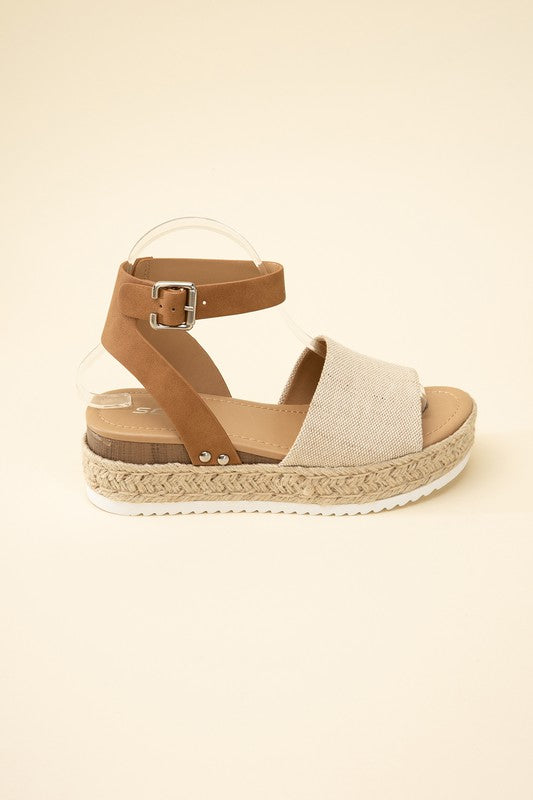 TOPIC-S Espadrille Ankle Strap Summer Sandals - Rosa Apparel