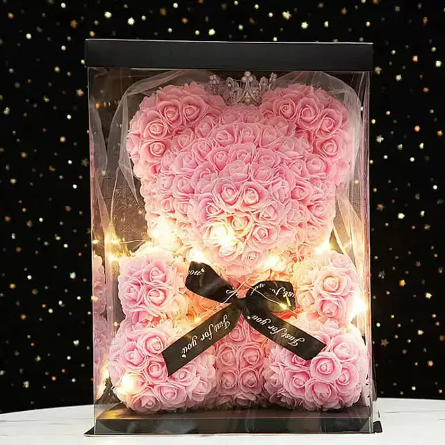 Wedding Decoration Rose artificial flower Bear - Rosa Apparel