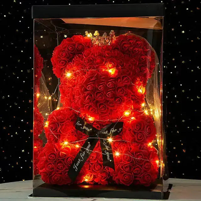 Wedding Decoration Rose artificial flower Bear - Rosa Apparel