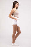 Zenana Casual Ruffle Hem Tennis Skirt with Hidden Inner Pockets - Rosa Apparel