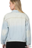 Zenana Oversized Denim Jacket - Rosa Apparel