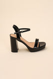 FINN-1 Ankle Strap Heel - Rosa Apparel