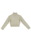 Crop mock neck sweater Lilou