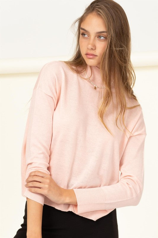 Warm Personality High-Neckline Sweater HYFVE