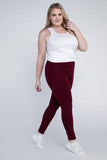 Plus Everyday Leggings with Pockets Ambiance Apparel