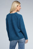 Raglan Chenille Sweater ZENANA