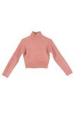 Crop mock neck sweater Lilou