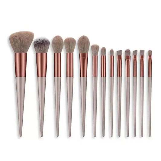 13Pcs Soft Fluffy Makeup Brushes Set - Rosa Apparel