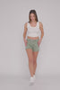 Zenana Acid Washed Frayed Cutoff Hem Shorts