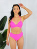 Marina West Swim Summer Splash Halter Bikini Set in Pink